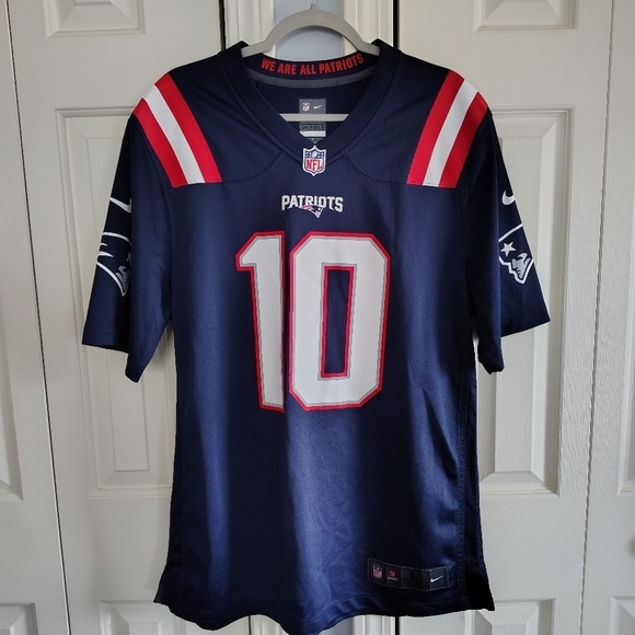 Nike New England Patriots Mac Jones Player Game Shirt Large - Picture 4 of 12